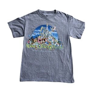 Walt Disney World Y2K Graphic Tee Unisex S Retro Disney Parks T-Shirt Castle